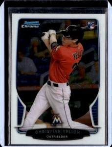 2013 Bowman Draft Picks & Prospects #40 Christian Yelich Blue NM/M
