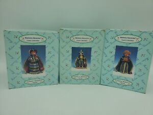 NEW Madame Alexander Three Wisemen Nativity Set Figurines 2000s Vintage 