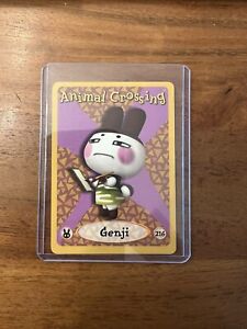 Tarjetas de Nintendo de Animal Crossing Genji 216 raras