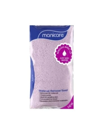 3 X Manicare Make-up Remover Towel Purple Reusable Wipes Au Seller TRACKED POST - Image 1 of 4