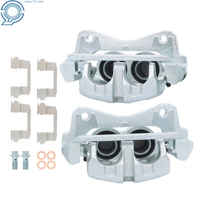 2PCS Front Side Brake Caliper with Bracket for Acura TL TLX Honda Ridgeline - Image 1 of 4