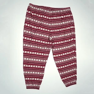 Jammies for Your Families Women's Christmas Pajama Pants Sz 2X Red White NWT - Picture 1 of 4