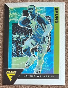 Lonnie Walker IV 2020-21 Panini Flux #162 San Antonio Spurs NBA Basketball 