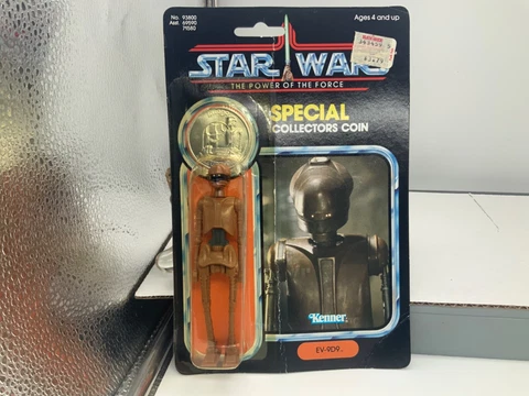 1984 Last 17 Vintage Star Wars POTF Ev-9d9 bad bubble MOC Original NO REPRO EVER Cover