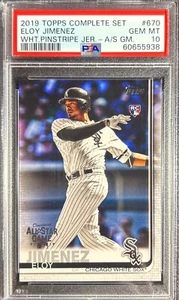 Eloy Jimenez ~ 2019 Topps ~ Complete Set All-Star Game Rookie RC ~ PSA 10 - Picture 1 of 1
