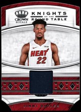2019/20 Crown Royale JIMMY BUTLER DIE-CUT KNIGHTS OF THE ROUND TABLE GW Relic