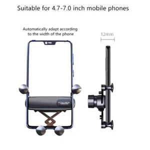 Car Phone Holder Super Stable Long Arm Sucker Mount For Dashboard Air Vent - Zdjęcie 1 z 6