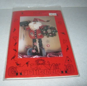 Friends - Craft Pattern - Nicky - Santa Pattern - 29" Tall - New & Uncut - Picture 1 of 5