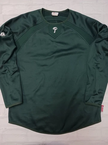 Majestic MLB Philadelphia Phillies Sweater in Green Size M Cover