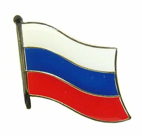 FAHNENMAX® Flaggen Pin Fahne Russland Anstecknadel Flagge