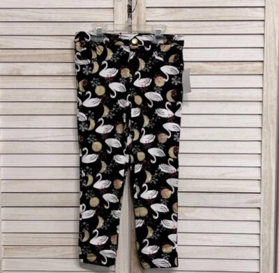 NUEVO CON ETIQUETAS Toughskins Niña Cisne Negro/Dorado Jeggings Talla 5/6 PRECIO FIRME Foto 1 de 4