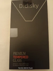 Samsung A02 A02S Tempered Glass Screen Protector. Pack of 2 - Picture 1 of 5
