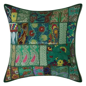 Kissenbezug Traditionelle Kunst Yoga Wohndeko Sofa Kissenbezug Hülle 16 x 16 Zoll - Bild 1 von 5