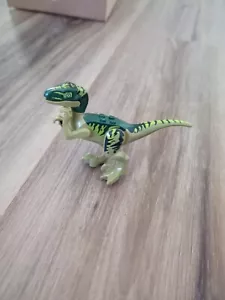 Jurassic World Velociraptor Dinosaur olive/dark green - Picture 1 of 18