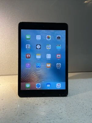 Apple iPad mini 1st Gen 16GB Wi-Fi 7.9in - Space Grey, Pl Check Description - Image 1 of 4