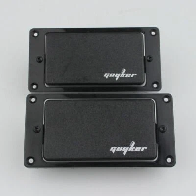 Guyker закрытый черный гитарный звукосниматель хамбакер активный звукосниматель комплект (с аксессуарами) - Изображение 1 из 4