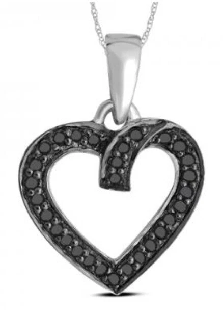 Collar de 18 pulgadas con acabado de oro blanco de 14K para mujer Foto 1 de 4