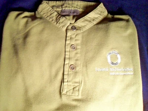 Lucent Technologies Men's Large Ugly 1-Of-A-Kind Polo Shirt New Salesman Sample - Picture 1 of 5