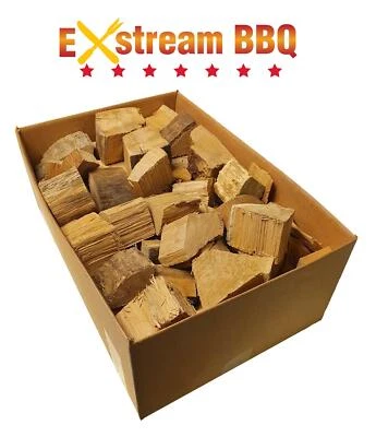 Pezzi di legno affumicato barbecue Exstream mela hickory rovere ciliegio mesquite faggio