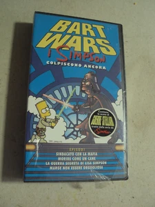 I SIMPSON colpisco ancora VHS Film BART WARS videocassetta nuova sigillata - Foto 1 di 3