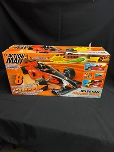 MODERN ACTION MAN - MISSION GRAND PRIX MAM - HASBRO - BOXED NOS - Picture 1 of 4