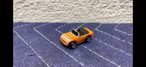 Vintage Micro Machine *1968 CHEVY CAMARO CONVERTIBLE ORANGE WHITE* Galoob - Picture 1 of 3
