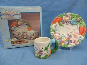 Bunnytail Lane Milk and Cookies for Easter Bunny - Picture 1 of 9