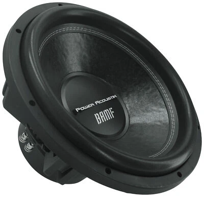 Subwoofer de audio para automóvil Power Acoustik BAMF-154 15" 3800 vatios DVC 4-Ohm Sub Foto 1 de 4