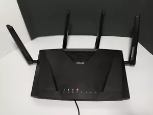 Asus RT-AC3100 Black Wireless Dual Band Gigabit Router With 5GHz Radio Frequency - Picture 1 of 5