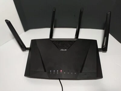Asus RT-AC3100 Black Wireless Dual Band Gigabit Router With 5GHz Radio Frequency - Image 1 of 4