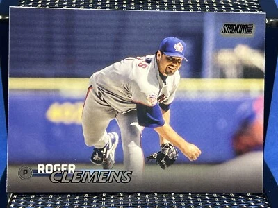 2023 Topps Stadium Club ROGER CLEMENS Toronto Blue Jays Black Foil - Image 1 of 2