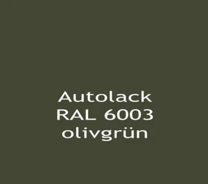 2K Acryl Autolack RAL6003 olivgrün glänzender Autolack 5,5 Liter-Set E0088 - Bild 1 von 1