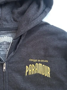 Cirque Du Soleil Paramour Hoodie Sweatshirt Herren Größe M Anthrazit Grau De - Bild 1 von 4