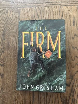 SIGNED & INSCRIBED The Firm by John Grisham 1st Ed 3rd Print HCDJ 1991 Foto 1 de 4