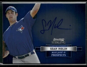 2012 Bowman Sterling Prospect Auto Sean Nolin #BSAP-SN Auto - Picture 1 of 2