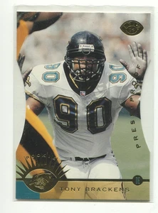 1996 Leaf Press Proof #163 Tony Brackens/2000 Jacksonville Jaguars - Picture 1 of 1