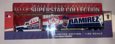Remolque tractor Boston Red Sox Fleer fundido a presión 1:80 Manny Ramirez edición limitada Foto 1 de 4