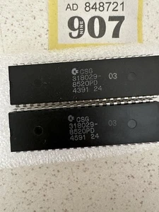 Amiga 500 + Paar 8520PD CIA Chips Rev 3 1991 A500, A500+, A1500&A2000 853 - Bild 1 von 1
