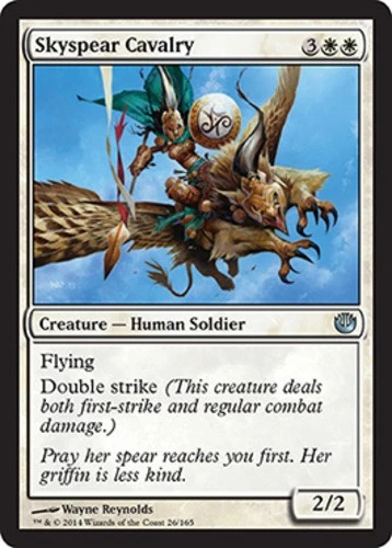 Skyspear Cavalry - Journey into Nyx #26/165 MTG Magic The Gathering - Image 1 of 1