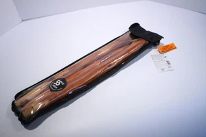 Impact Photographics 3-Piece Collapsible Solid Wood 55” Hiking Stick With Pouch - Picture 1 of 12
