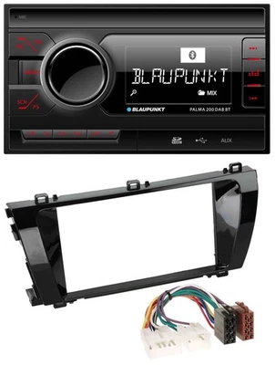 Blaupunkt MP3 Bluetooth DAB 2DIN SD USB Autoradio für Toyota Corolla (ab 2014) - Bild 1 von 4