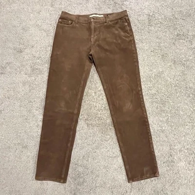 Pantalones Banana Republic Para Hombre 34x34 Marrón Cordón de Viaje Pana Washwell Elastizados Foto 1 de 4