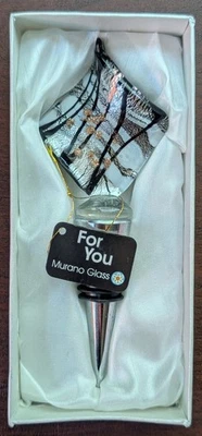 Муранский ар-деко коллекции моды Craft стекла вина пробка - 2010 - новый в коробке - Изображение 1 из 4