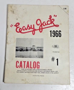 "Easy Jack" Antique cars and parts catalog junction City, KS 1966 #1 - Photo 1/1
