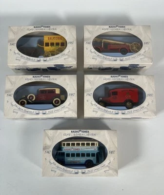 Lledo Radio Times Royal Celebration 40 Years Collection 5 Vehicles Boxed - Image 1 of 4