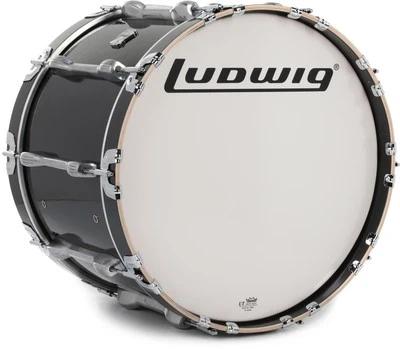 Bajo Ludwig LUMB20PB Ultimate Marching - 14 pulgadas x 20 pulgadas, negro Foto 1 de 4
