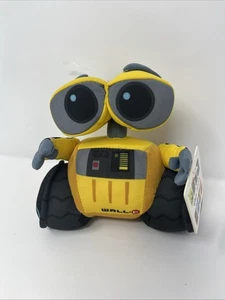 Pixar Wall-E 5" Plush Stuffed Robot Droid Doll Disney Buddies Thinkway Toys NWT - Picture 1 of 6