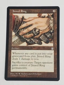 MTG Jinxed Ring (Stronghold/Artifact/R) - BGM - Picture 1 of 2