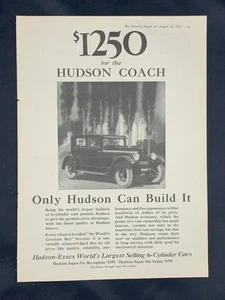 Magazine Ad - 1925 - Hudson Motor Car Co. - Detroit, MI - Coach - Picture 1 of 1