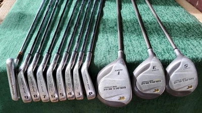 GOLDEN BEAR 1 TOUR  Stainless Steel Shaft Flow Balanced LH Original Grips 12 Ct - Image 1 of 4